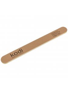 № 6 Straight Nail File 100/150 (Color: Golden, Size: 178/19/4)